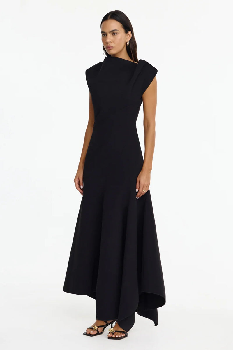 Filton Maxi Dress | Black