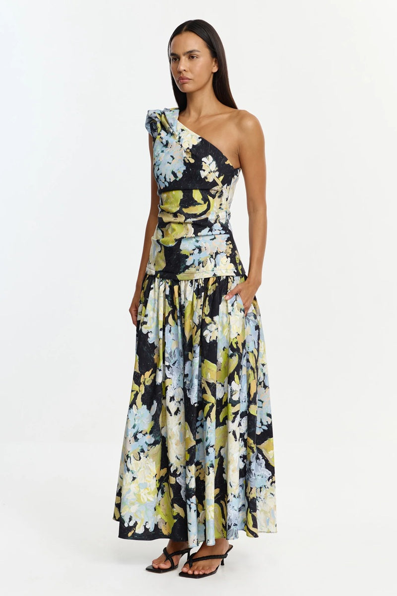 Benetti Maxi Dress | Hamptons Hydrangea