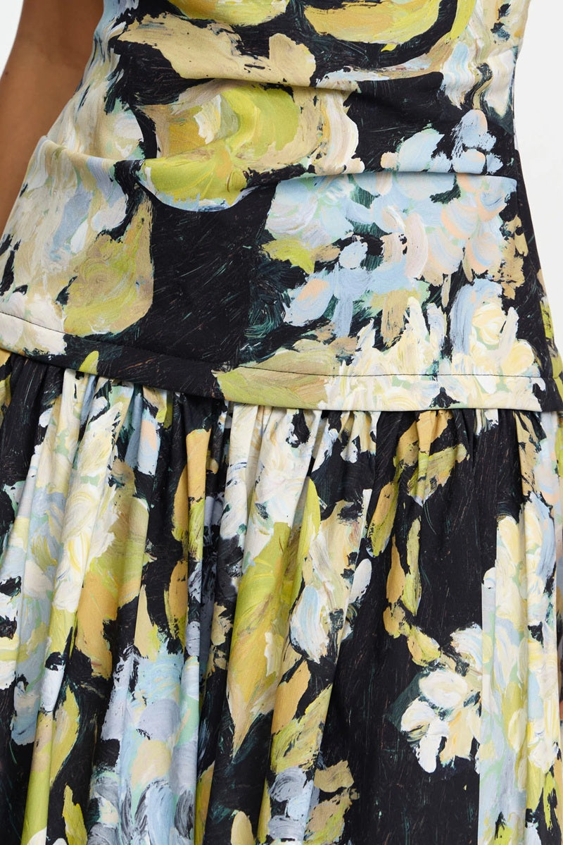 Benetti Maxi Dress | Hamptons Hydrangea