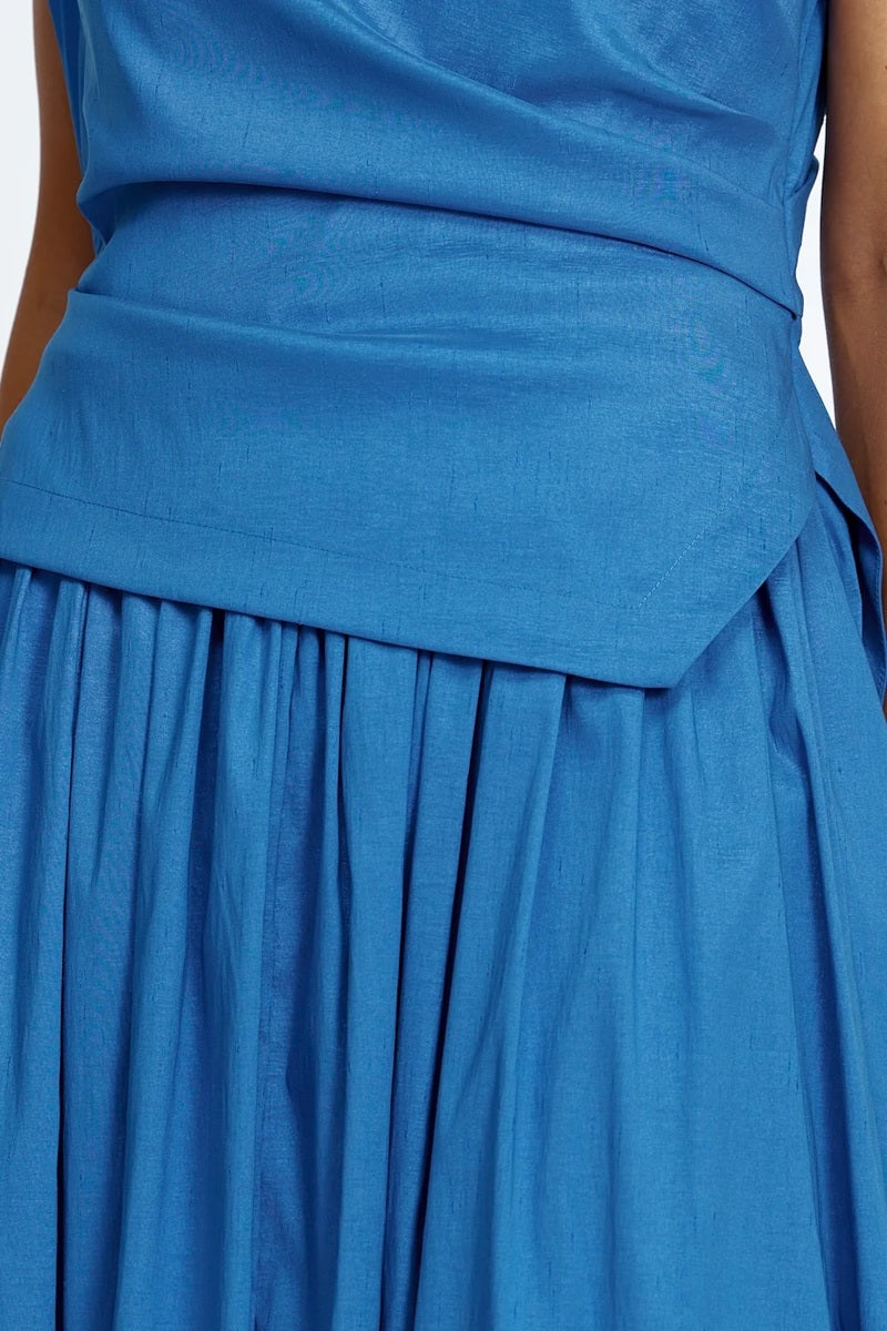 Robbakker Maxi Dress | Iris Blue