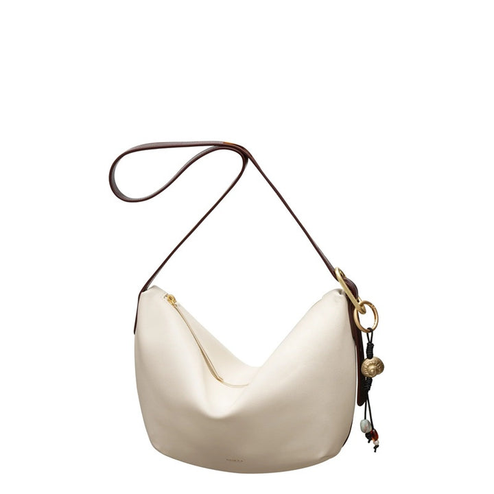 The Mika Charm Bag | Ecru