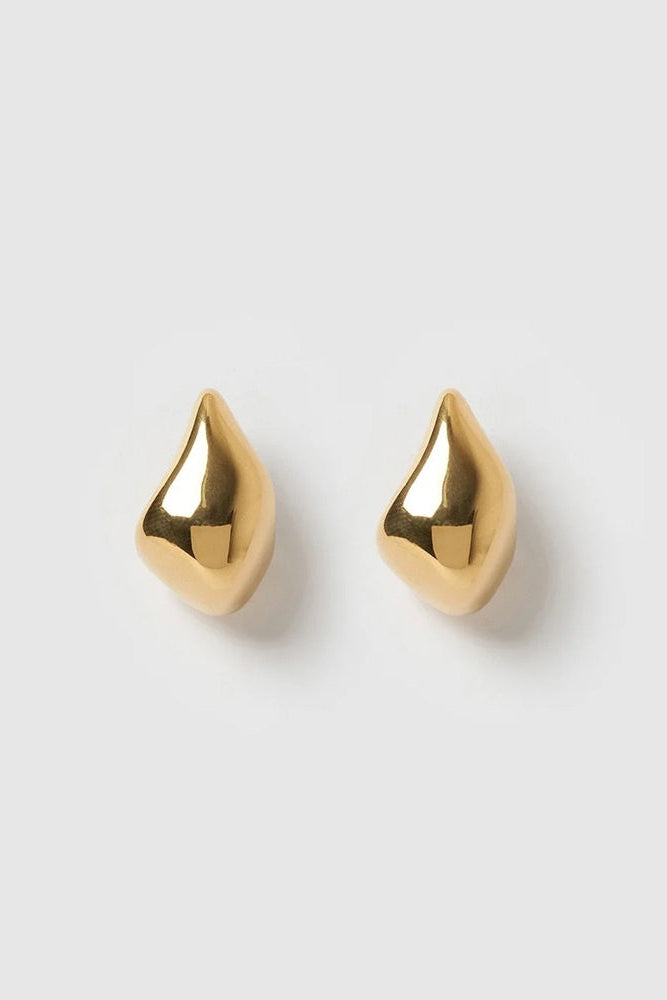 Dalphine Gold Earrings