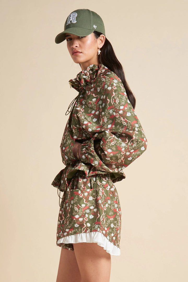 Devant Jacket | Olive Multi
