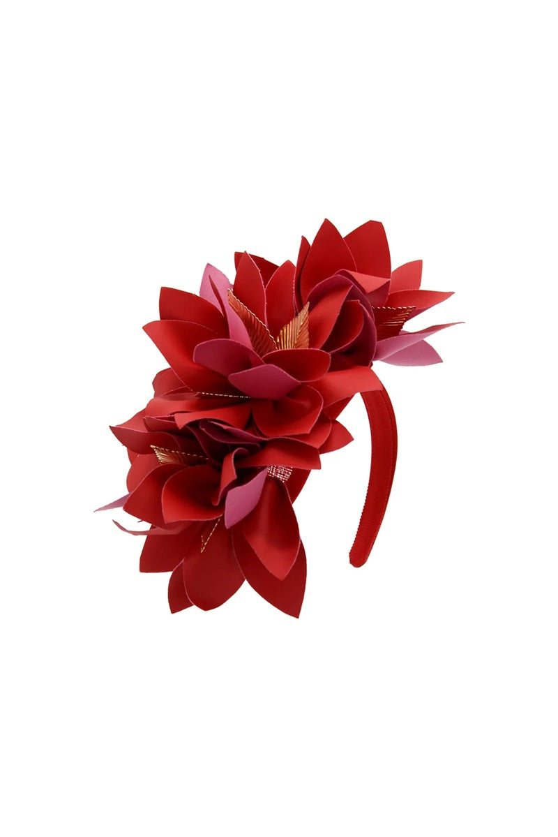 Devon Headpiece | Red