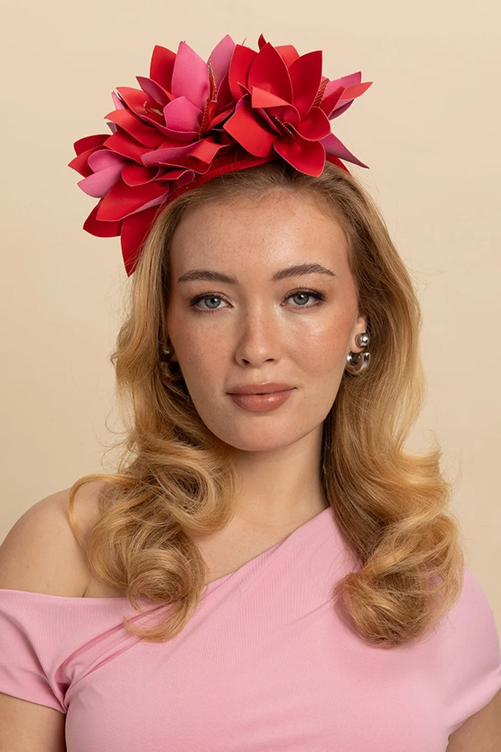 Devon Headpiece | Red