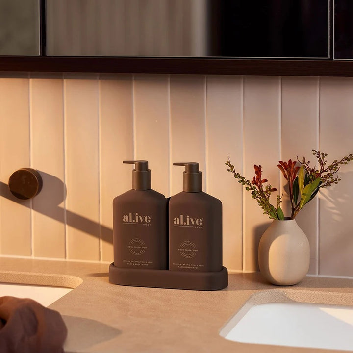 Transformative Wash & Lotion Duo | Vanilla Cream & Tonka