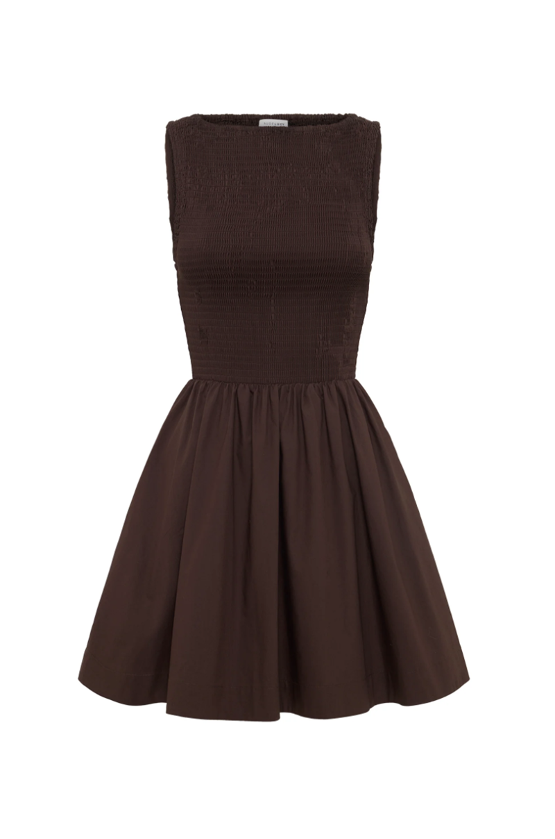Emerly Mini Dress | Chocolate
