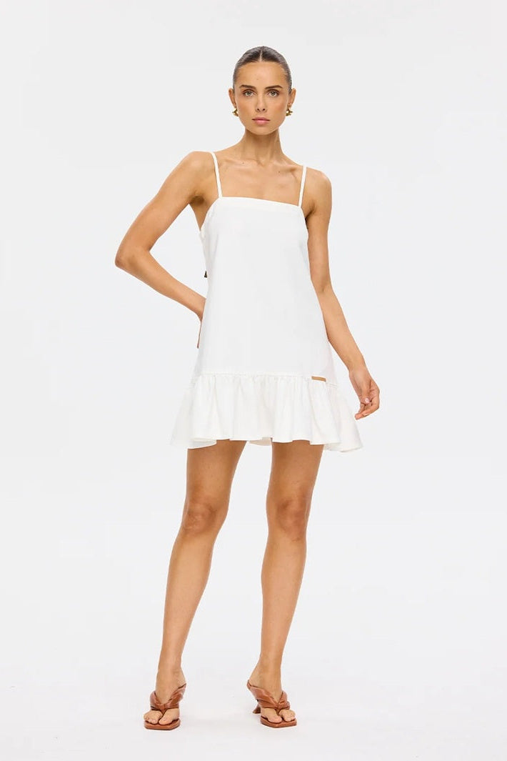 Emilie Demin Dress | White