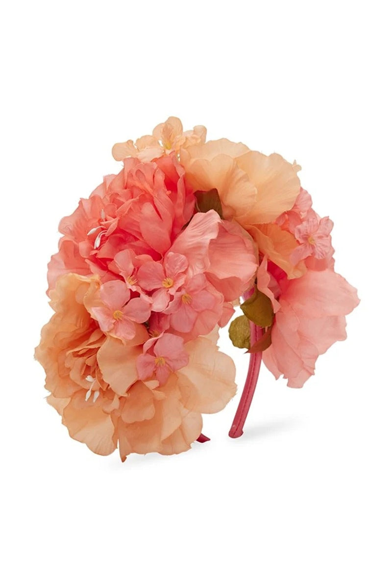 Esme Flower Crown | Orange
