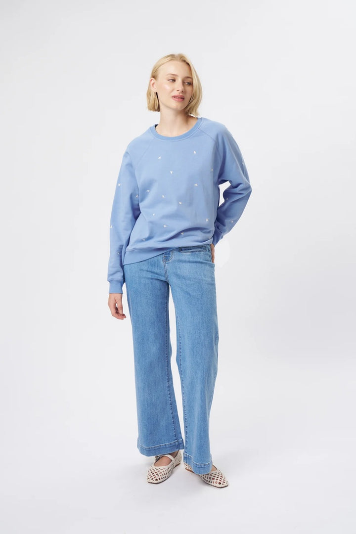 Freya Jean Heart | 70's Blue