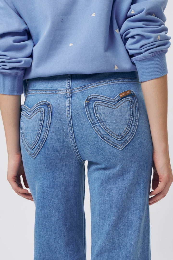 Freya Jean Heart | 70's Blue