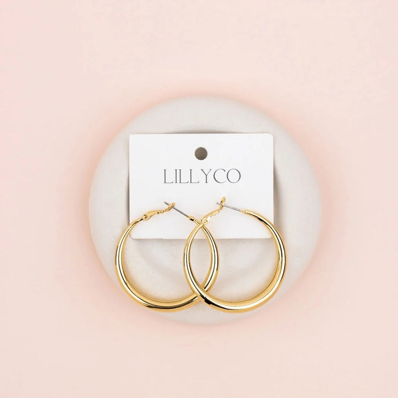 Favourite Yellow Gold Hoop Earrings