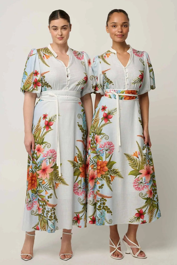 Fleur Viscose Blend  Dress | Bloomscape