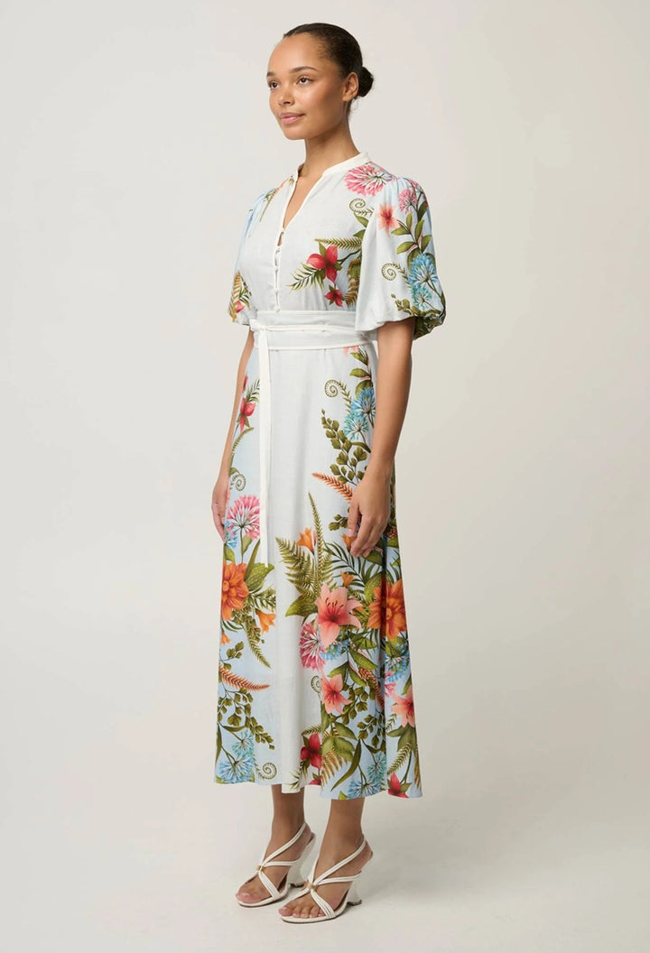 Fleur Viscose Blend  Dress | Bloomscape