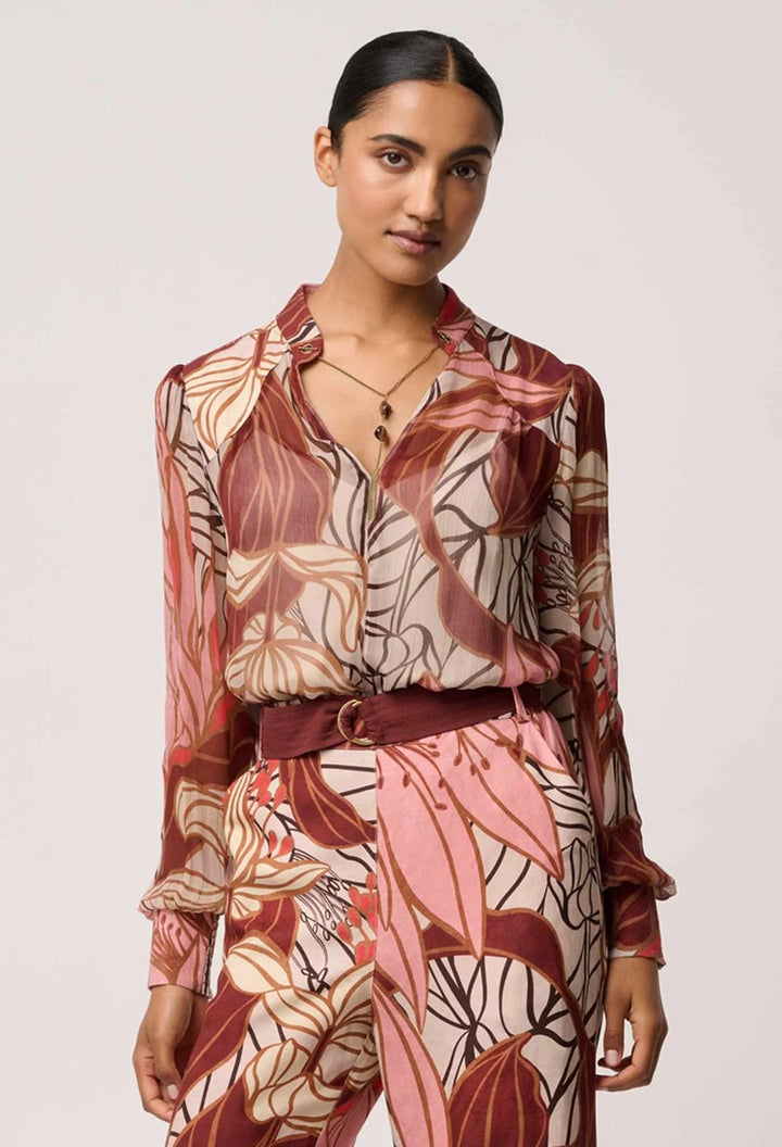 Freya Sheer Viscose Blouse | Cathedral Botanic