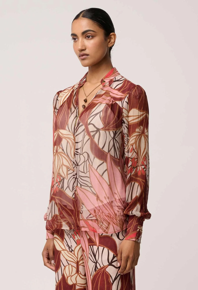 Freya Sheer Viscose Blouse | Cathedral Botanic