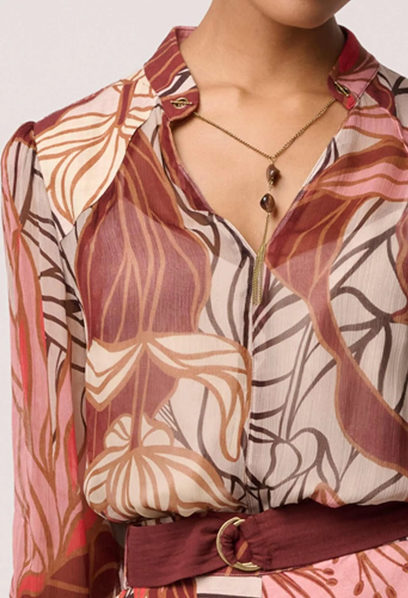 Freya Sheer Viscose Blouse | Cathedral Botanic