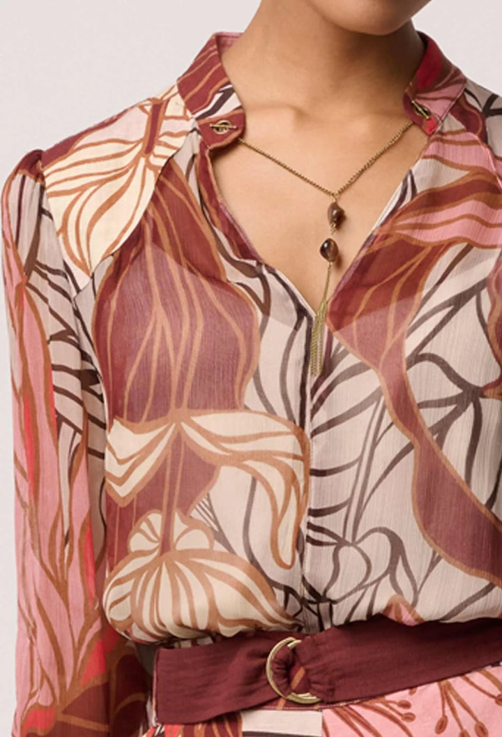 Freya Sheer Viscose Blouse | Cathedral Botanic
