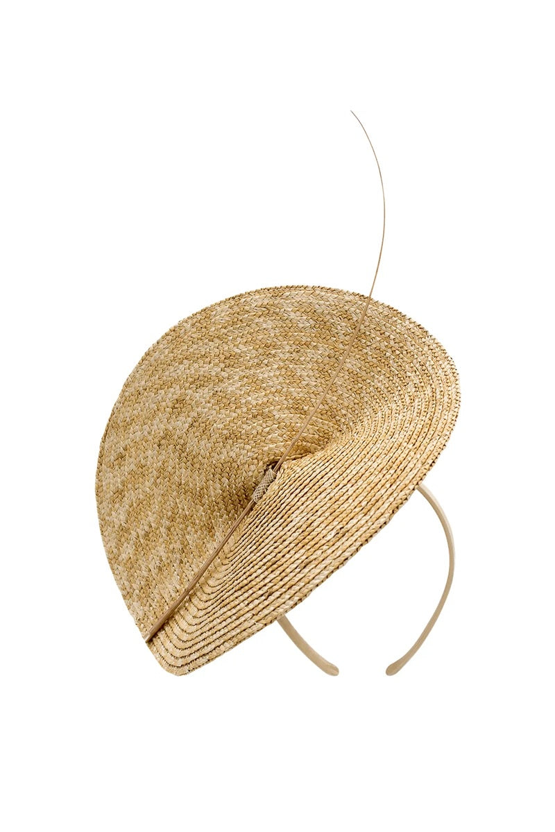 Frita Fascinator | Natural Beige