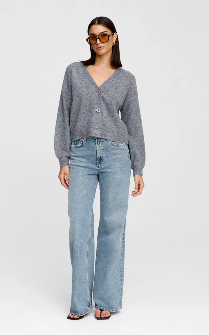 Goldie Cardigan | Grey Marle