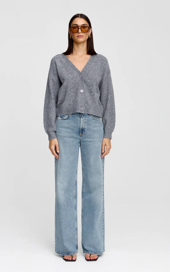 Goldie Cardigan | Grey Marle