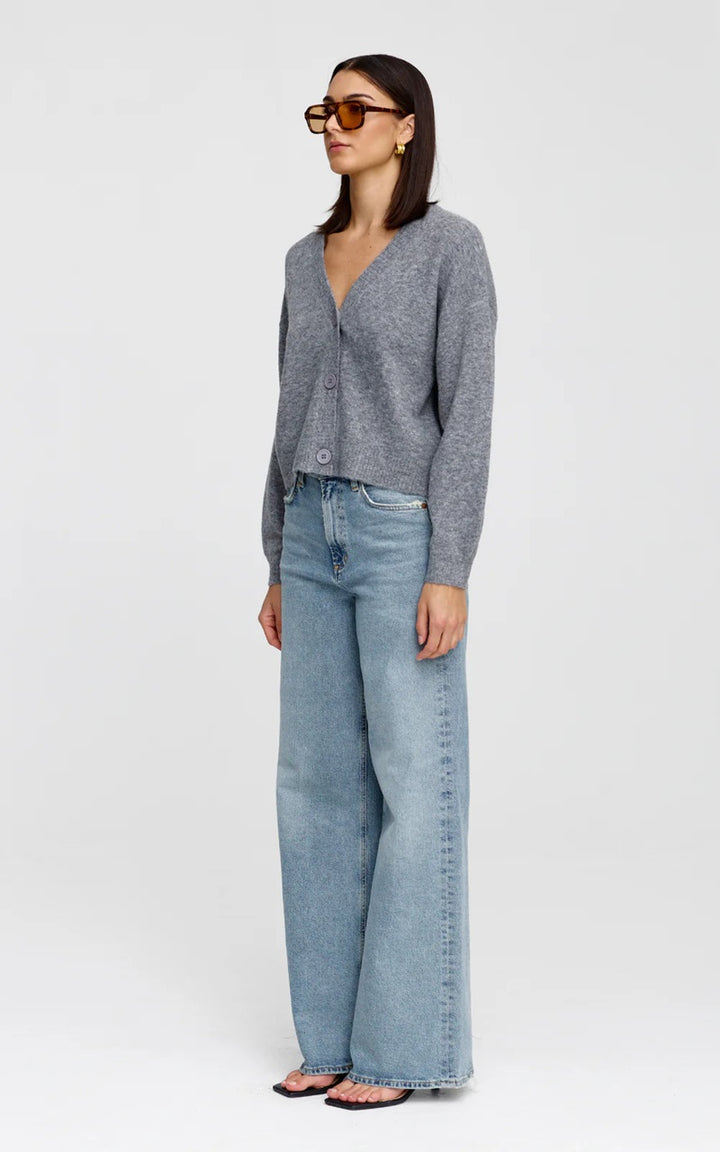 Goldie Cardigan | Grey Marle