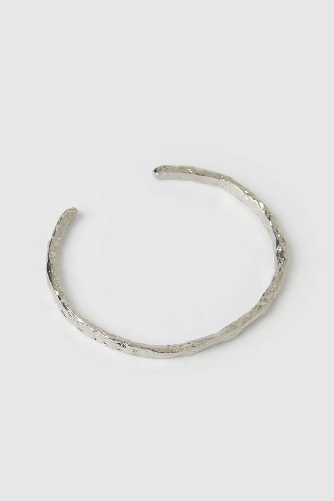 Helios Silver Cuff Bracelet