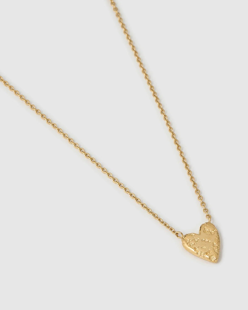 Honey Heart Necklace