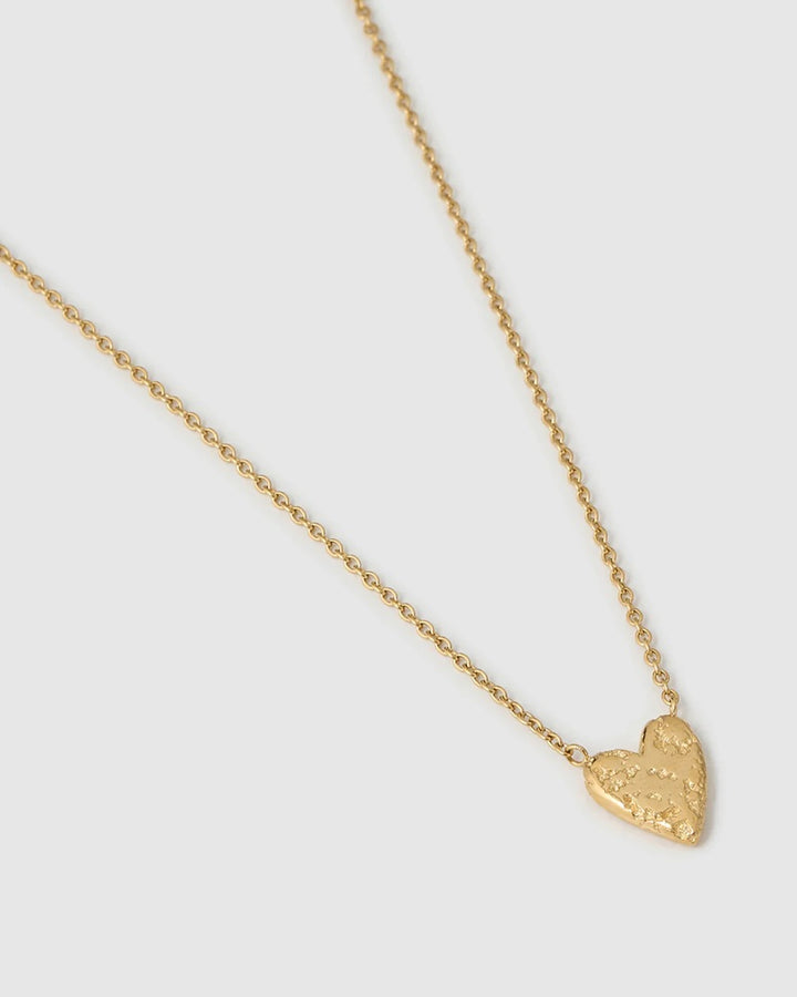 Honey Heart Necklace