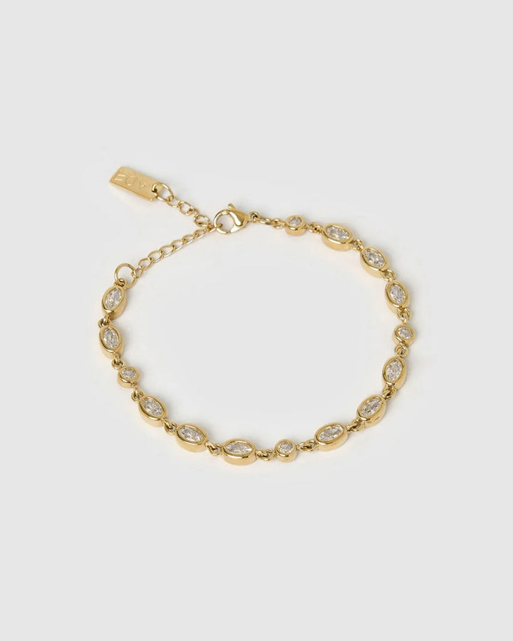 Isadora Gold Bracelet | Stone