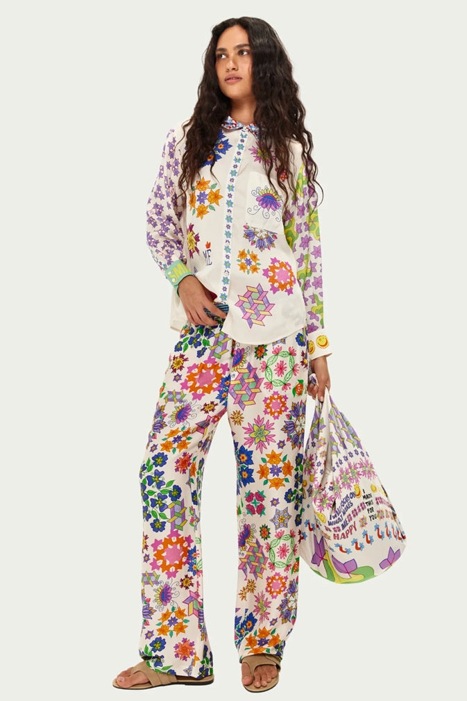 Isabel Printed Shirt | Markers