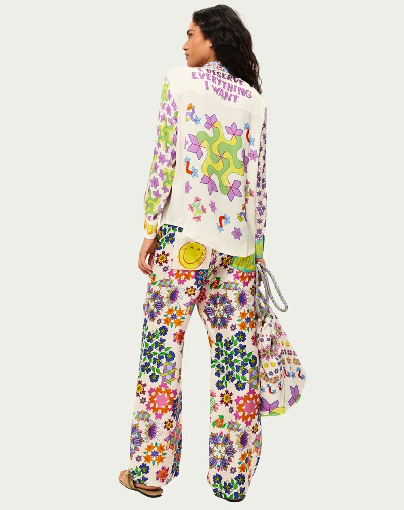 Isabel Printed Shirt | Markers