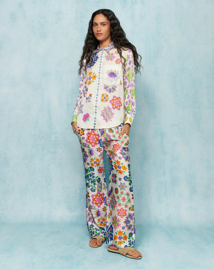 Isabel Printed Shirt | Markers