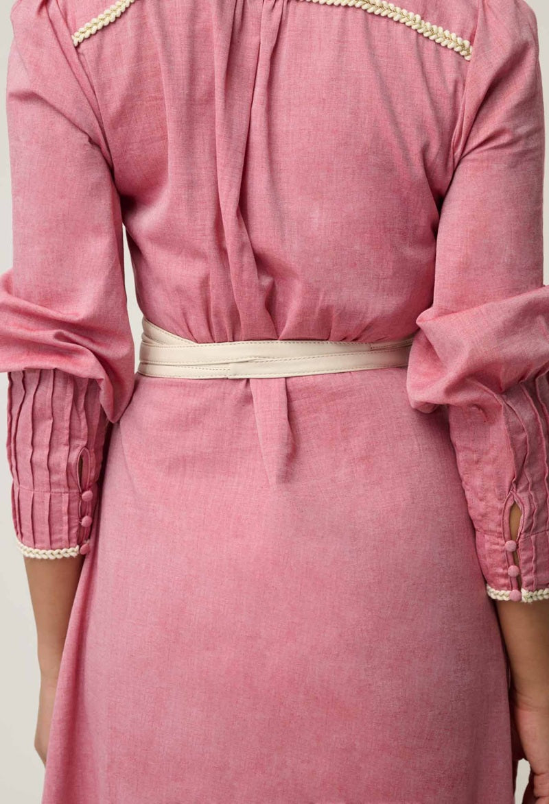 Isla Cotton Chambray Dress