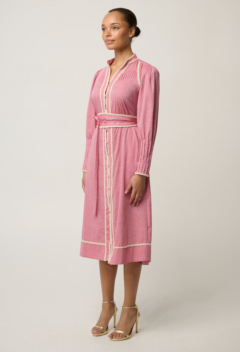 Isla Cotton Chambray Dress
