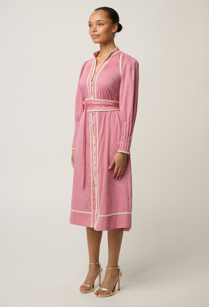 Isla Cotton Chambray Dress
