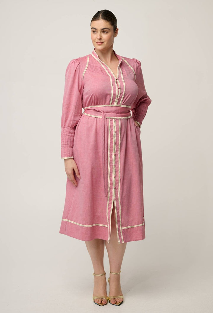Isla Cotton Chambray Dress