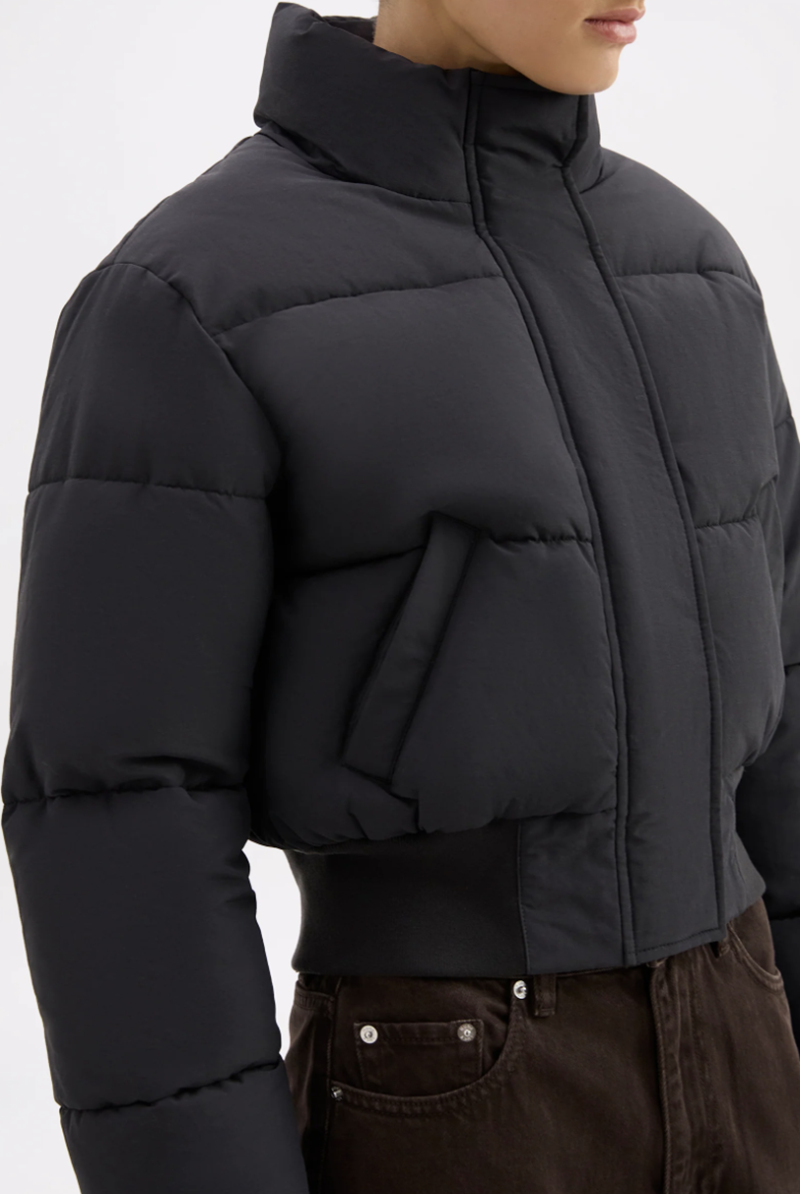 Iva Puffer Jacket | Black
