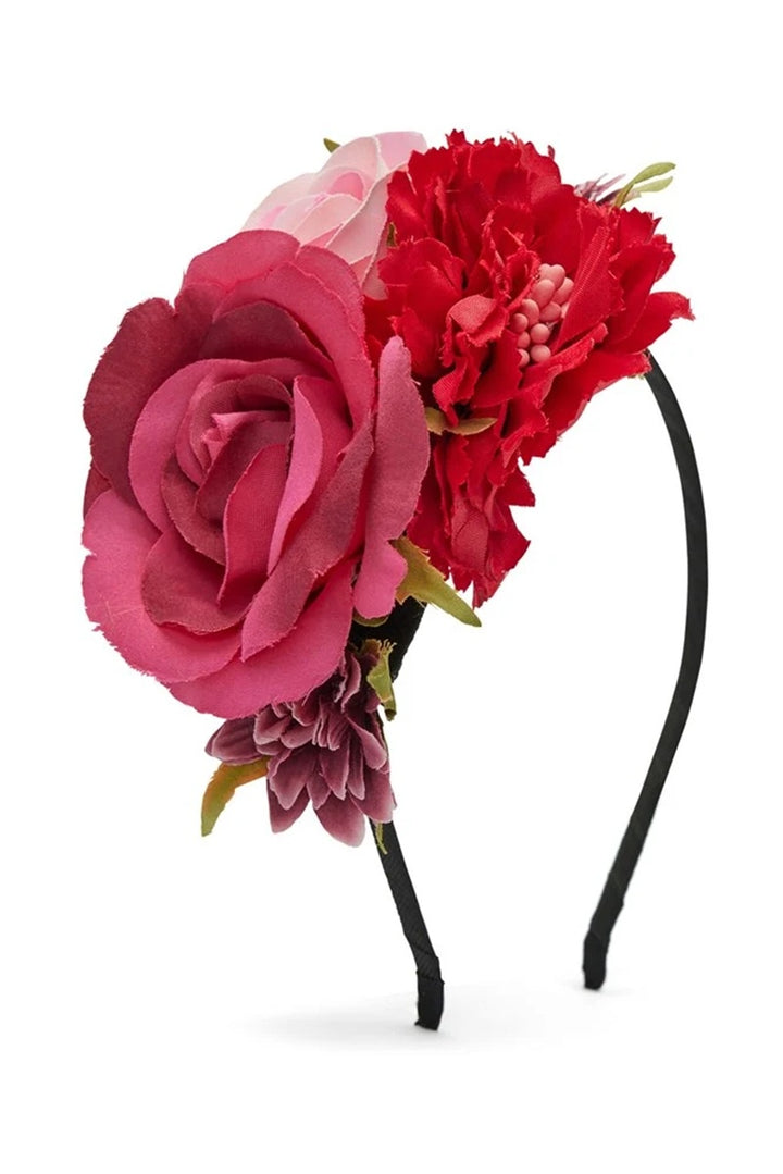Ivy Flower Crown Headband | Pink