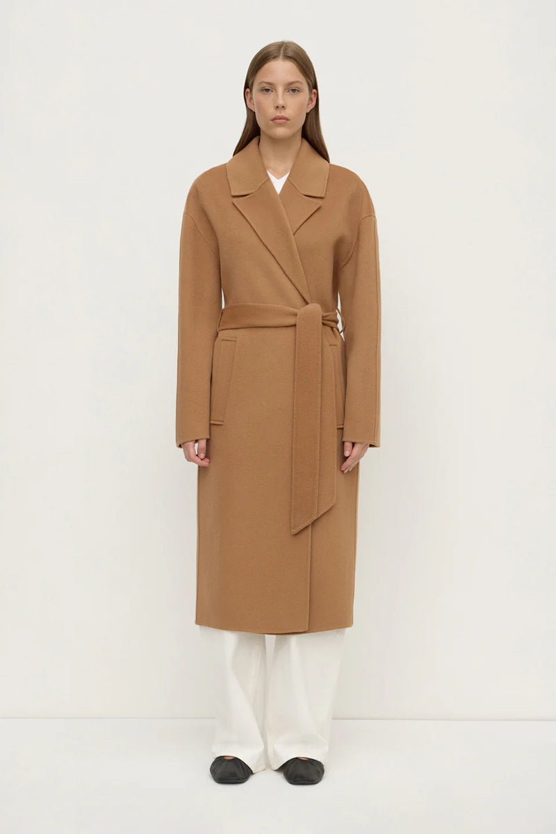 Ivy Wool Coat | Camel