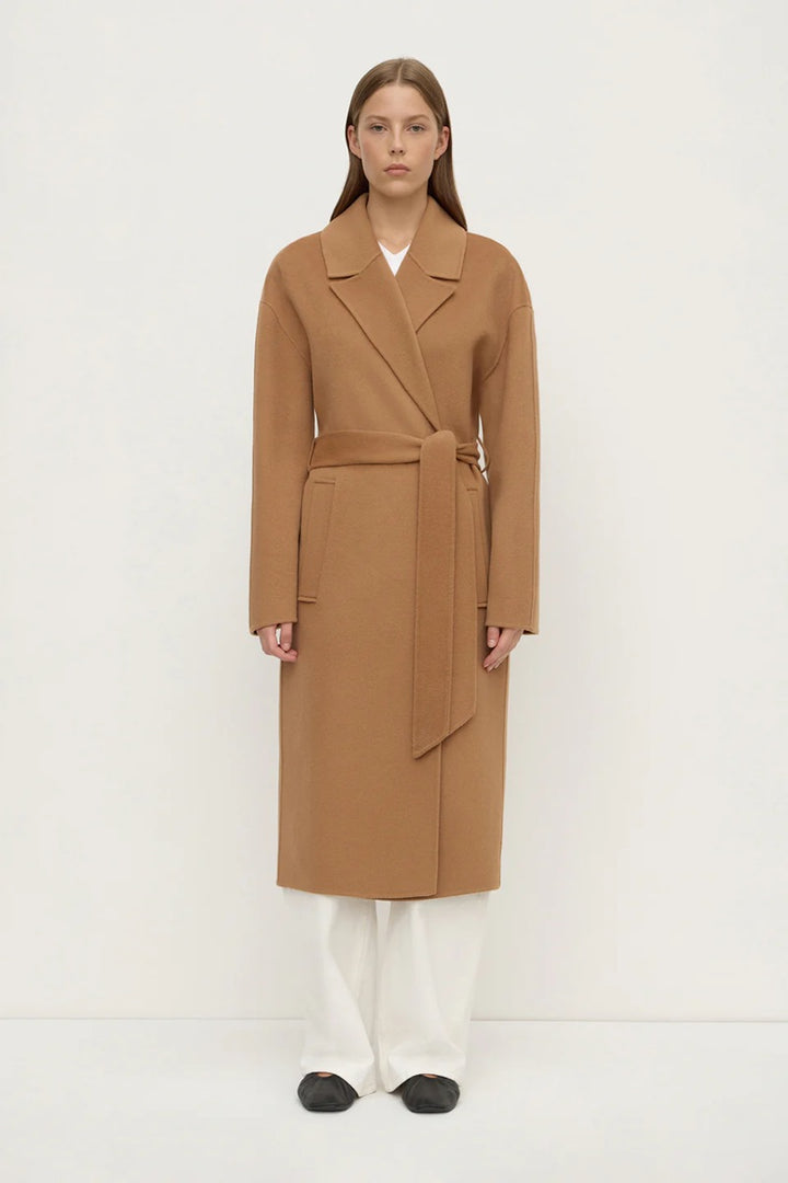 Ivy Wool Coat | Camel