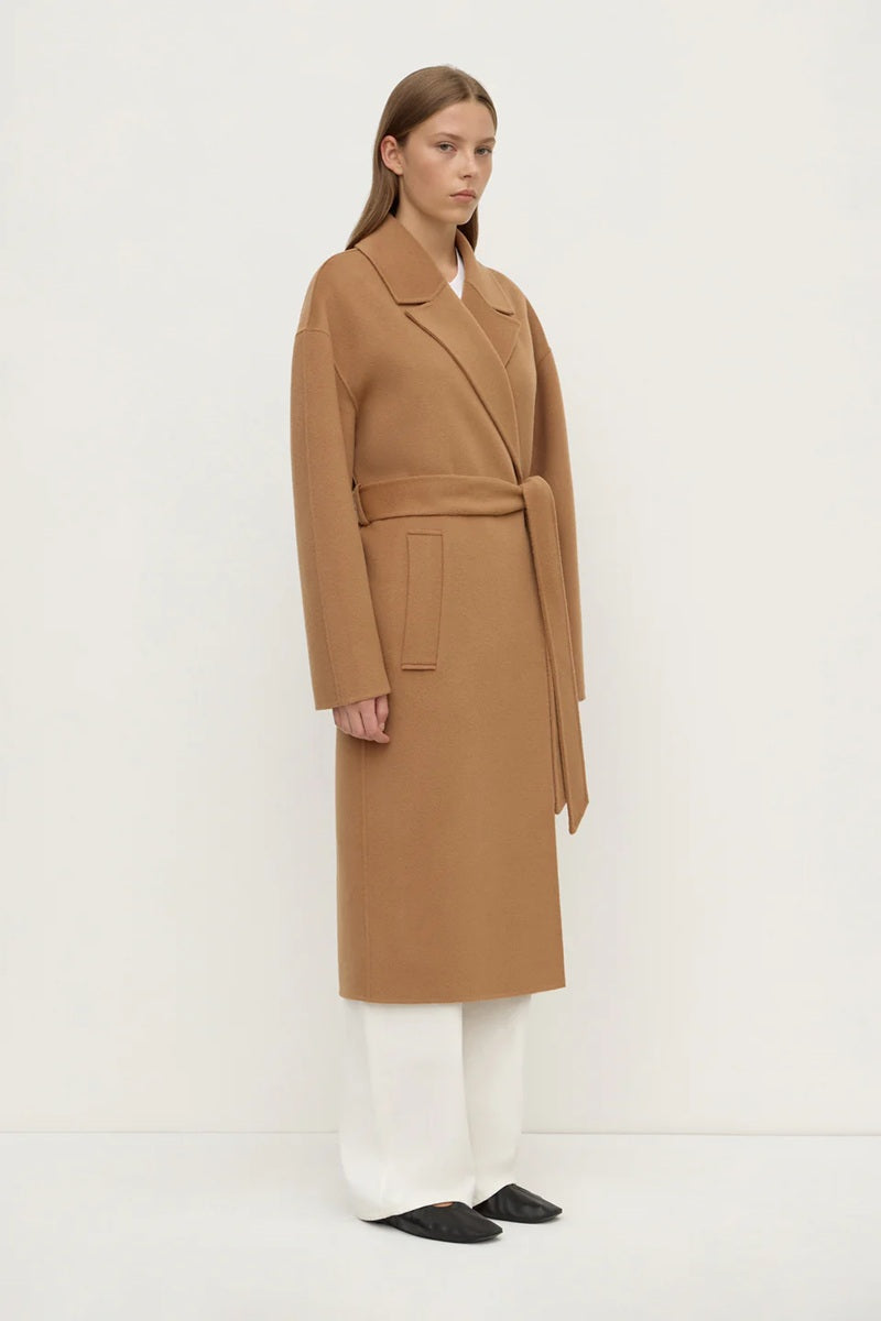 Ivy Wool Coat | Camel