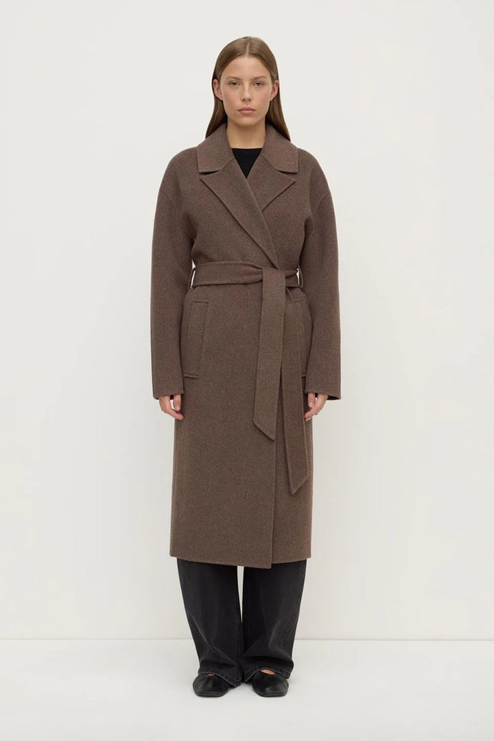 Ivy Wool Coat | Cocoa Marle