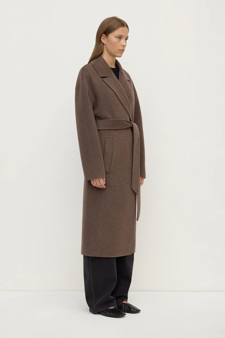Ivy Wool Coat | Cocoa Marle