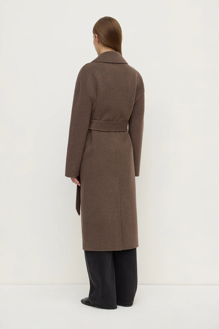 Ivy Wool Coat | Cocoa Marle