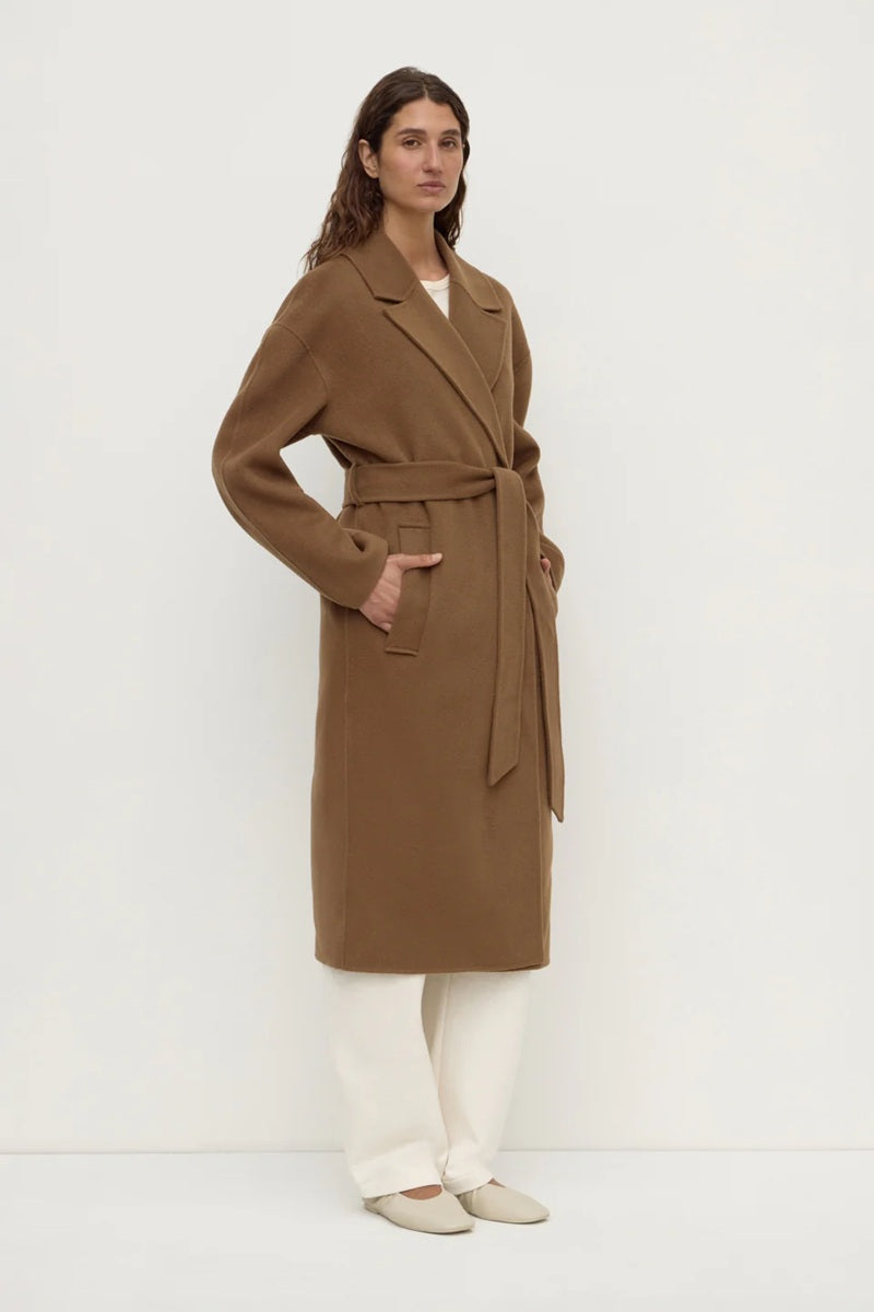 Ivy Wool Coat | Oak