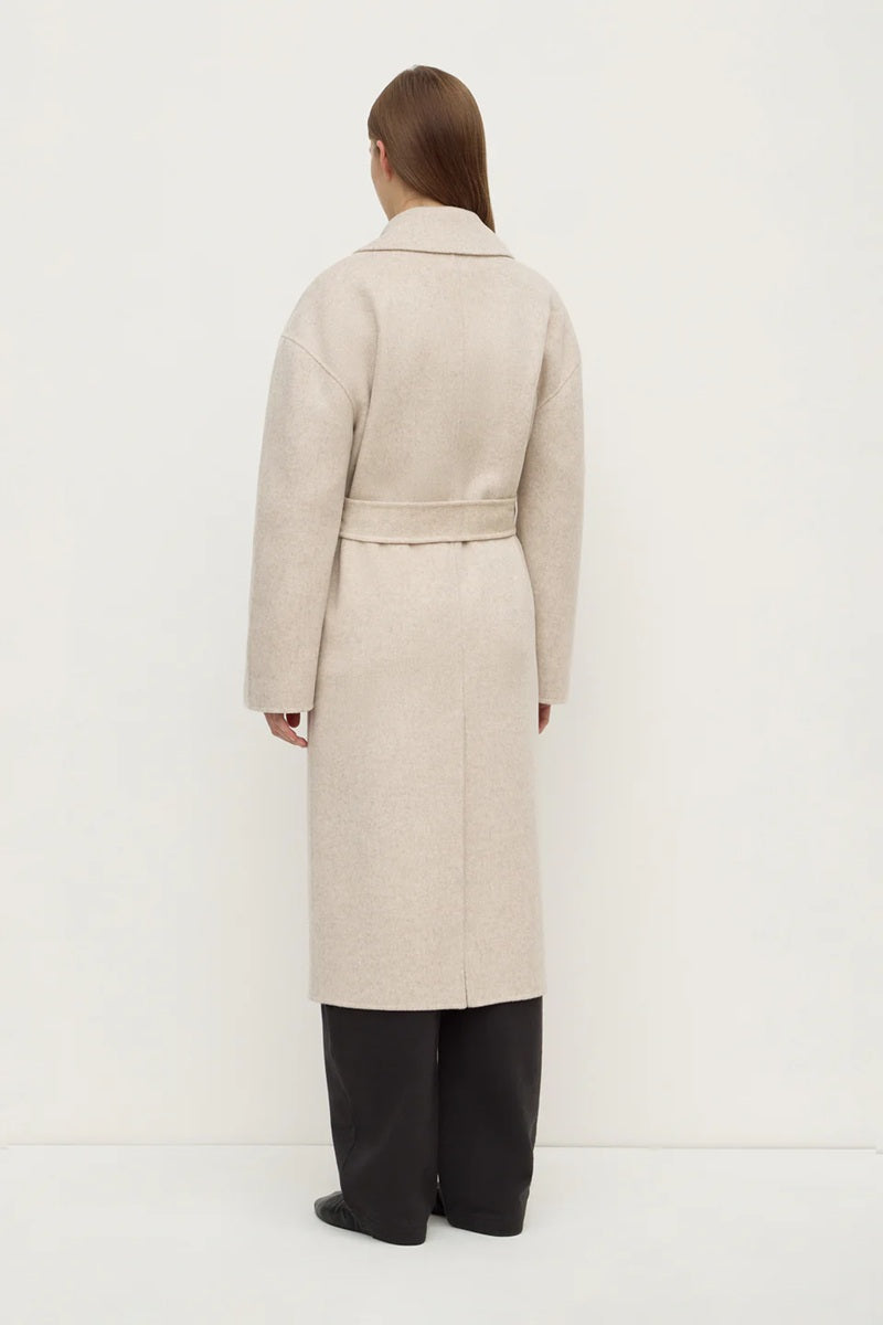 Ivy Wool Coat | Oat Marle