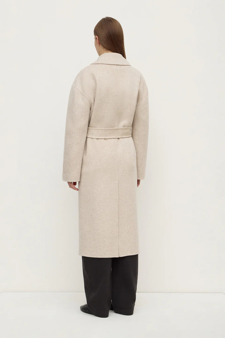 Ivy Wool Coat | Oat Marle