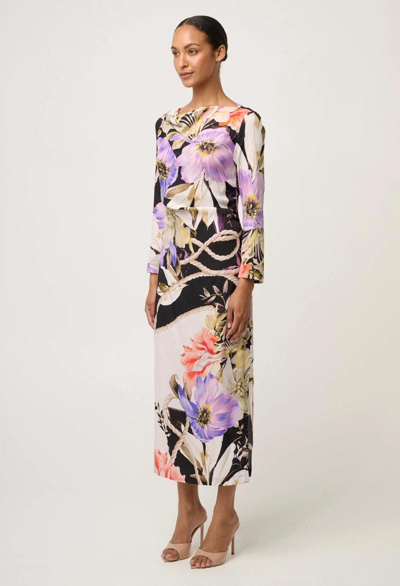 Jayden Cupro Viscose Stretch Dress | Tangled Blossom