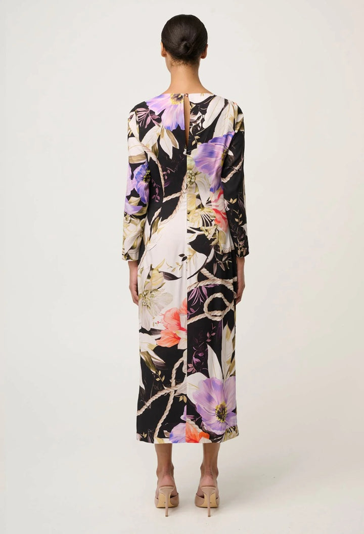 Jayden Cupro Viscose Stretch Dress | Tangled Blossom